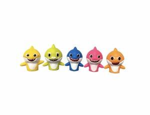 Baby Shark Bath Finger Puppets Set of 5 Educational Waterproof Fun